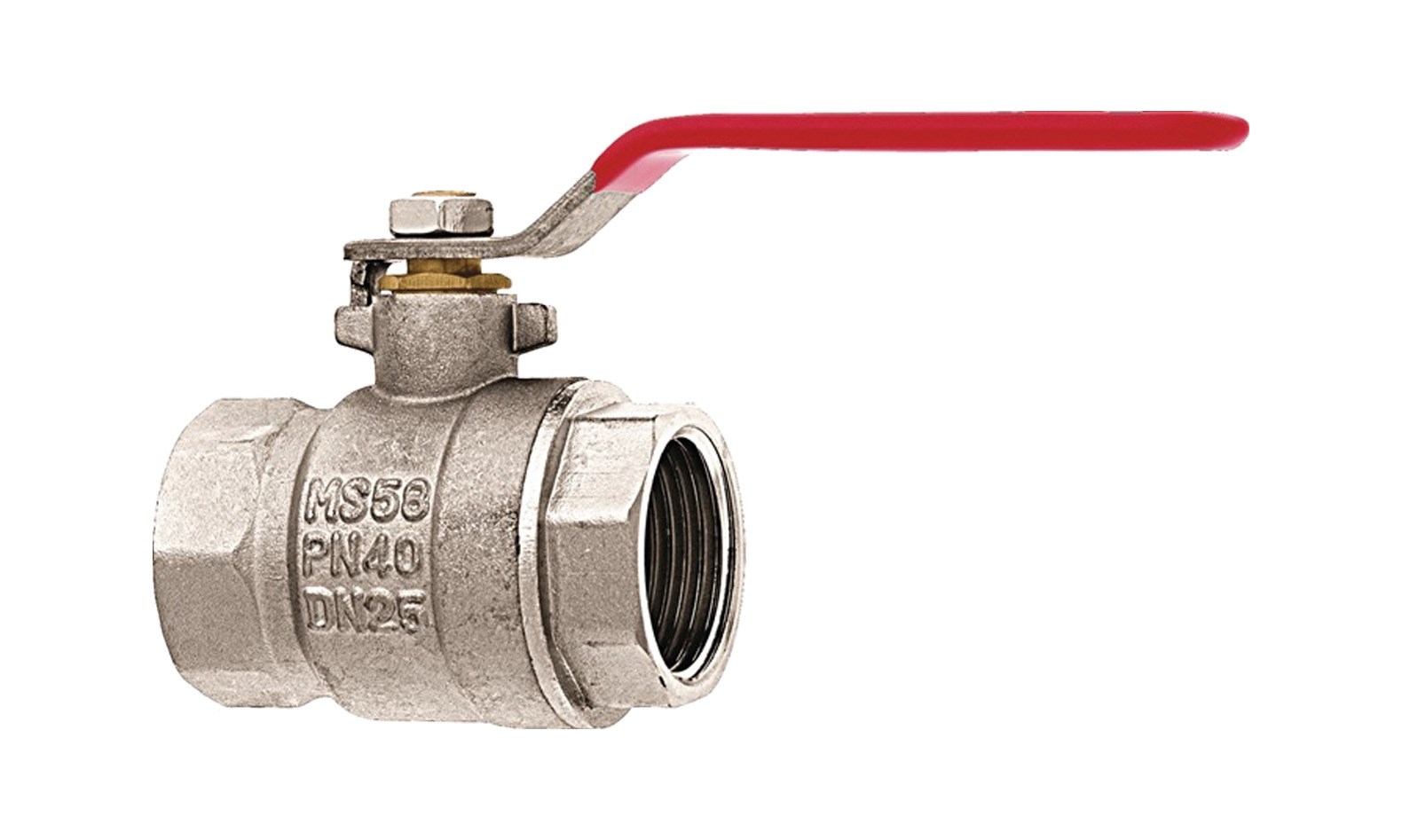 Kugelhahn Ms vernickelt