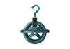 Seilrolle mit Sicherheitshaken Guss 190 mm