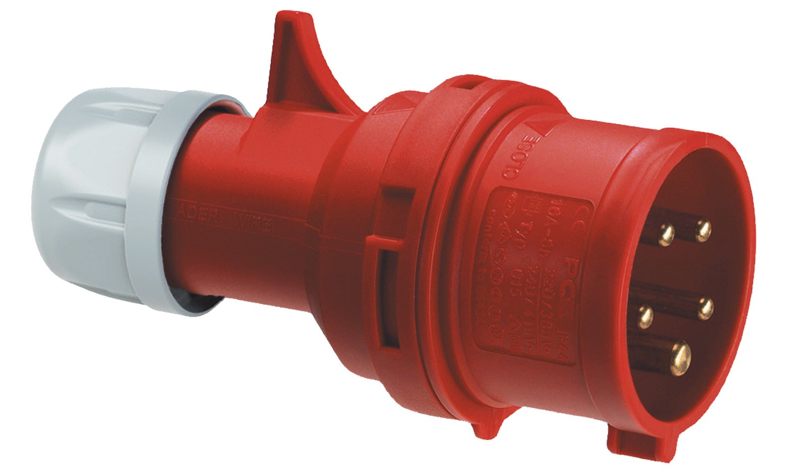 Kraftstecker 32 Ah/380 V