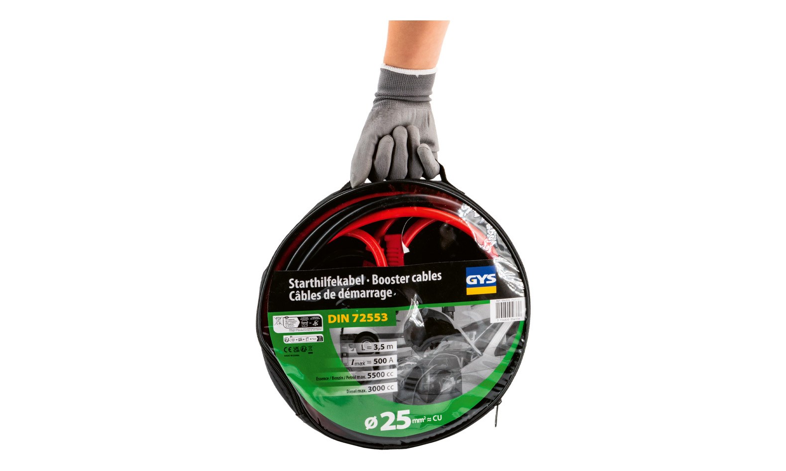 Gys Pro Starthilfekabel 25qmm