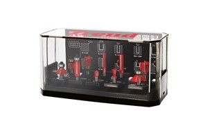 Freud Fräser Set 10-tlg.gemischt in Box Schaft 8mm