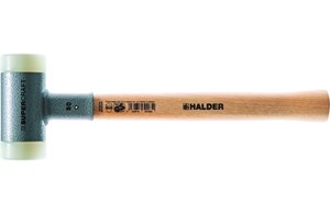 Halder Supercraft-Schonhammer Ø30mm rückschlagsfrei Nylon Hickorystiel