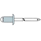 Blindnieten Alu/Stahl Standard