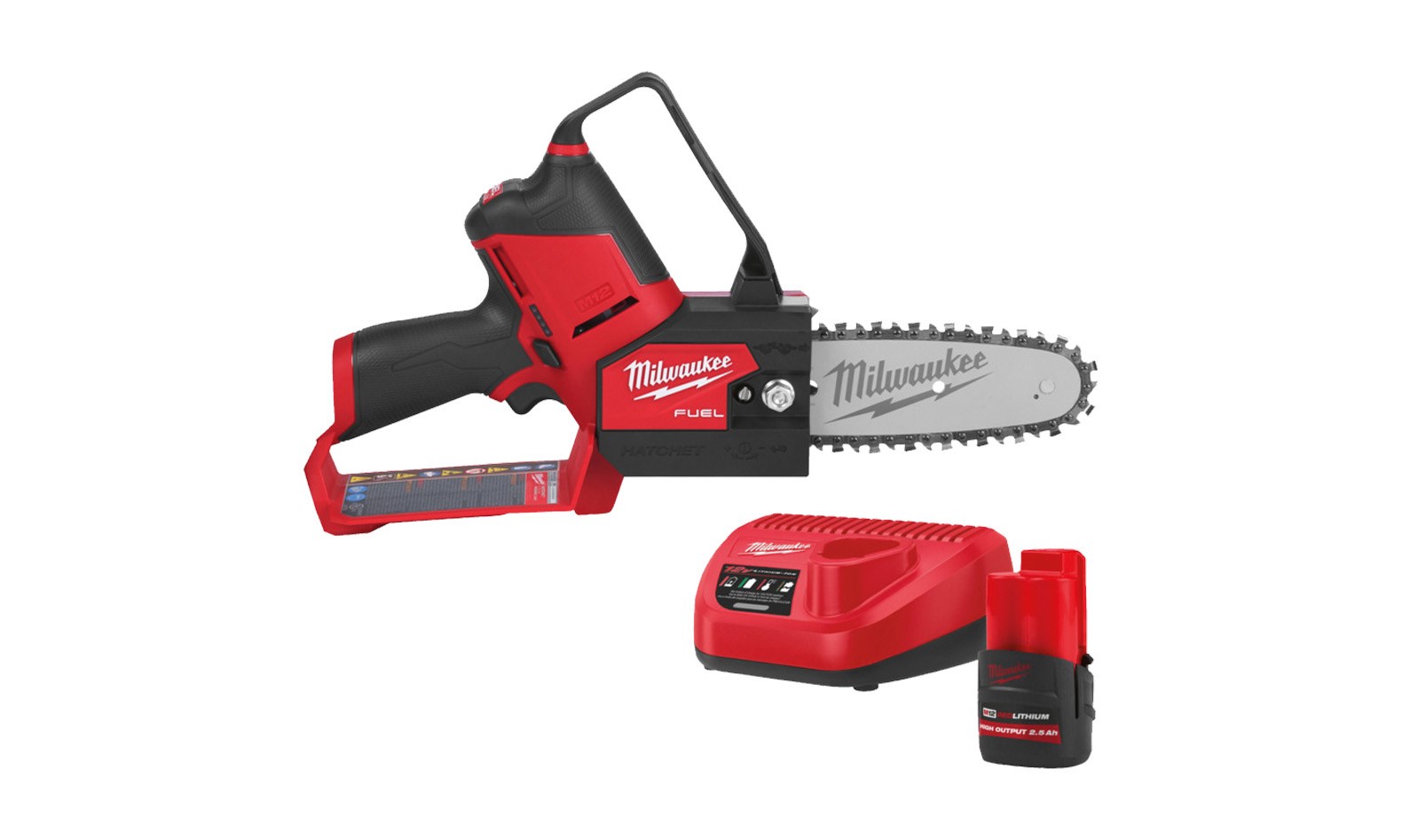 Milwaukee Akku-Astsäge M12FHS-251 Set