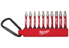 Milwaukee SHOCKWAVE™ Bit-Satz mit Karabiner 10tlg.