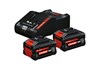 Bosch Akkuset 2x EXBA18V-80 8,0Ah 1x EXAL18V-160