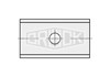 Wendemesser 15 x 12 x 1,5 mm für Mafell NFU 32
