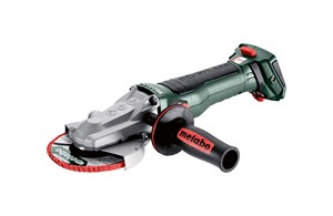 Metabo Akku-Flachkopf Winkelschleifer WVBF 18 LT BL 11-125