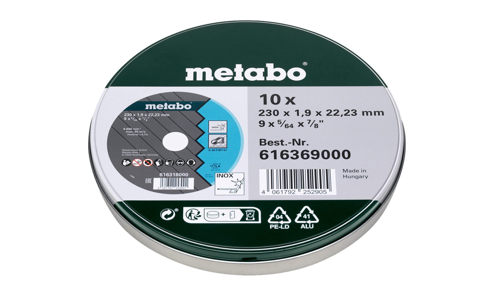 Metabo Trennscheiben