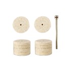 Proxxon Filzscheibe 22mm (PK= 10 Stk.+ 1 Träger)
