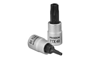 Proxxon TTX-Einsatz 1/4" mit Stirnbohrung