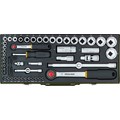 Proxxon Steckschlüsselsatz 1/4+1/2" 56-teilig