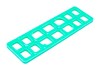 Justierklötze 160x50x5mm grün (PK=200)