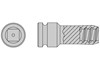 HECO-WB-T Eindrehhülse Ø 16,0 mm
